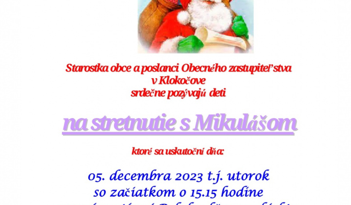 Aktuality / Mikuláš 2023