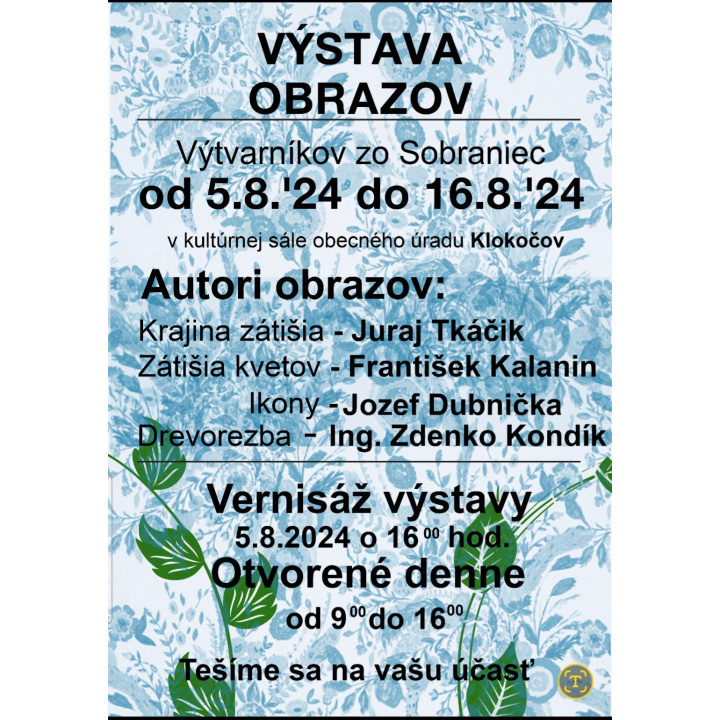 výstava obrazov 2024